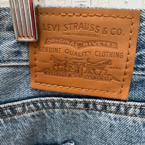 Levi's Ankle Column Skirt- Sz 33 - Picture 7 of 7